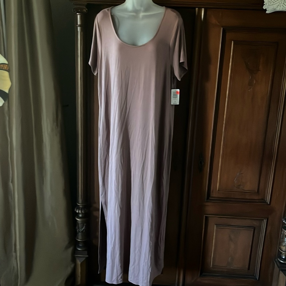 NWT - Super Soft by Torrid Mauve Dress